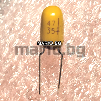 Tantal 47uF 35V
